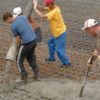 Бетонирование фундамента
