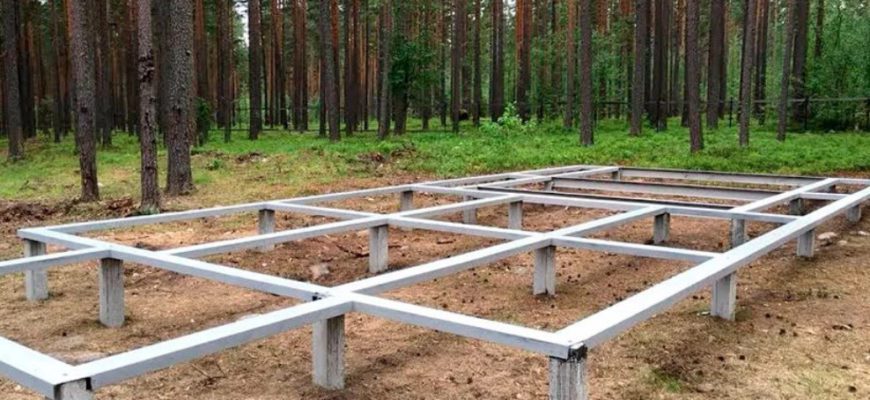 Железобетонные сваи для фундамента